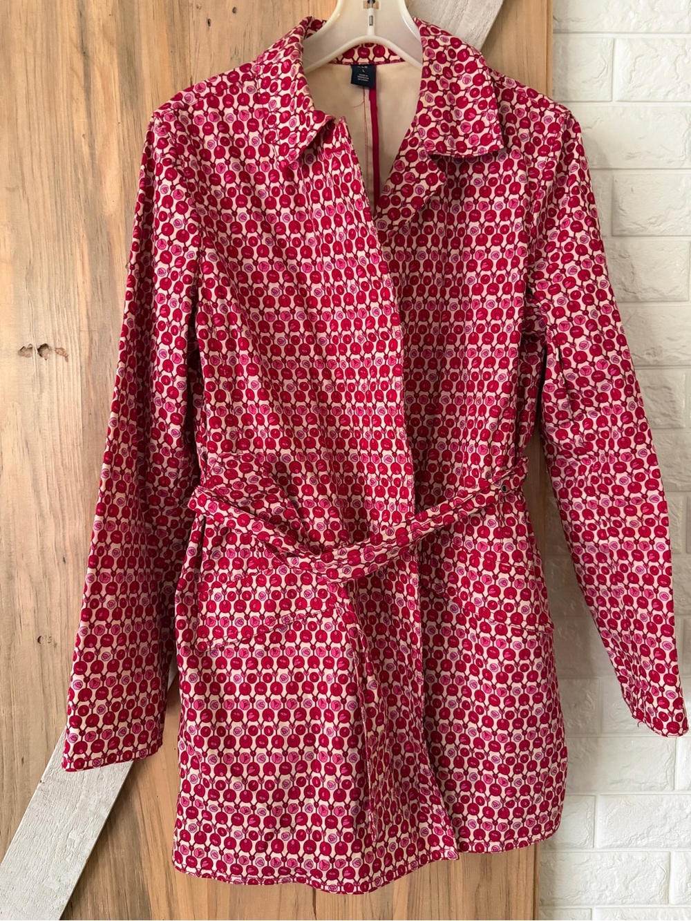 Vintage GAP Trench coat Floral L